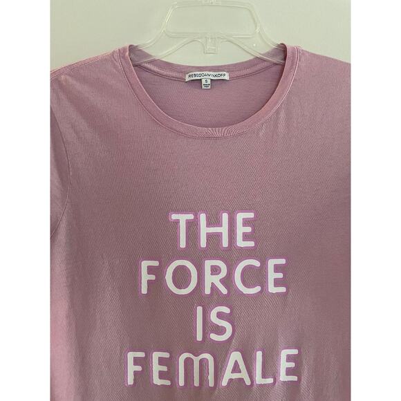 Rebecca‎ Minkoff "The Force is Female" T Shirt Size Small - Picture 4 of 9